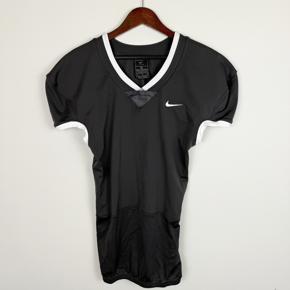 Nike Vapor Untouchable Football Practice Jersey Gray/White Men's XL NWT